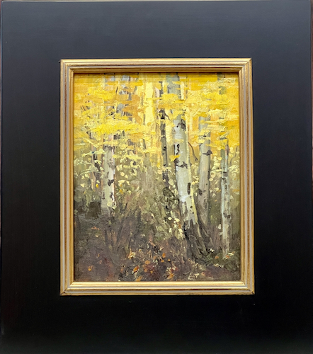 Autumn Gold 10 x 8 $400 at Hunter Wolff Gallery